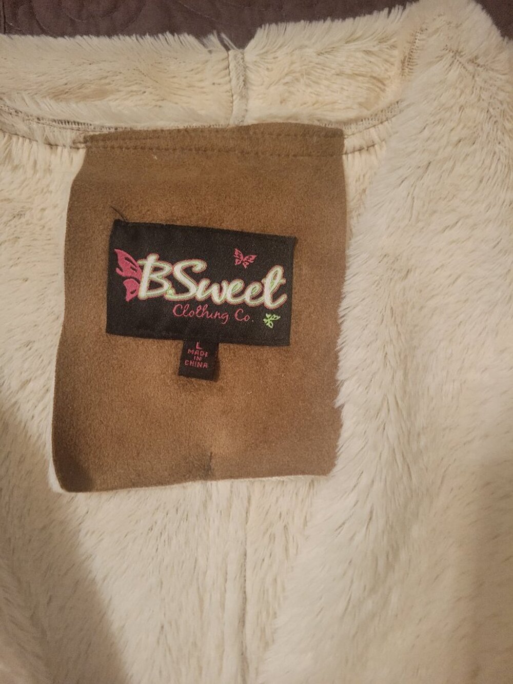 Suede vest